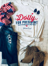 Dolly for President Graphic T-Shirt