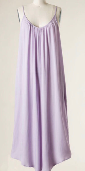LA-LA LAVENDER JUMPSUIT COVER UP