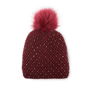 Krystal Pom Hat