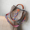 The Hannah Crossbody 2 in 1 Demi  Distressed Purse Set