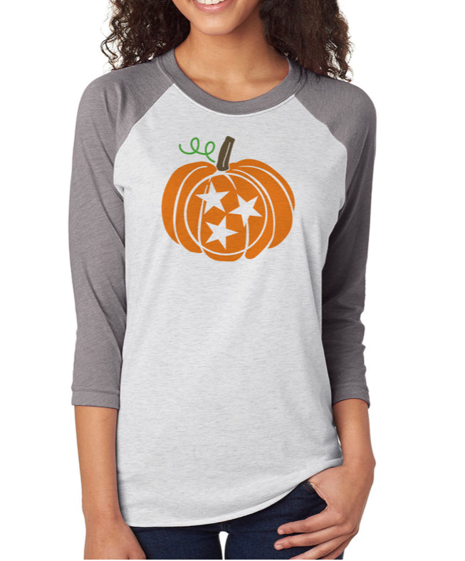 TriStar Pumpkin Raglan T-Shirt